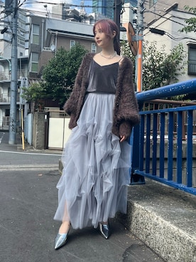 「LA BELLE ETUDE（ラベルエチュード）のアイテム」を使った、LA BELLE ETUDEさん（レディース・163cm）の夏コーディネート