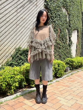 「LA BELLE ETUDE（ラベルエチュード）のアイテム」を使った、LA BELLE ETUDEさん（レディース・170cm）の夏コーディネート