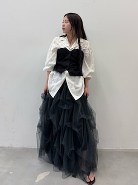 LA BELLE ETUDEさん（レディース・155cm）の夏コーディネート