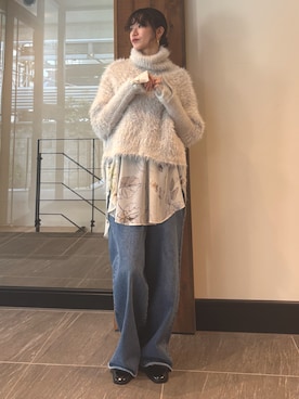 「LA BELLE ETUDE（ラベルエチュード）のアイテム（パンツ）」を使った、LA BELLE ETUDEさん（レディース・165cm）の夏コーディネート