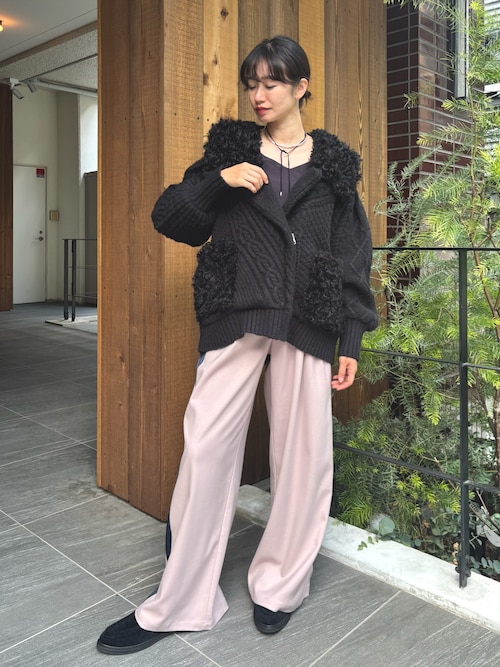 LA BELLE ETUDE（ラベルエチュード） レザージャケット ライダース