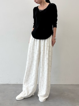 「LA BELLE ETUDE（ラベルエチュード）のアイテム」を使った、LA BELLE ETUDEさん（レディース・162cm）の春コーディネート