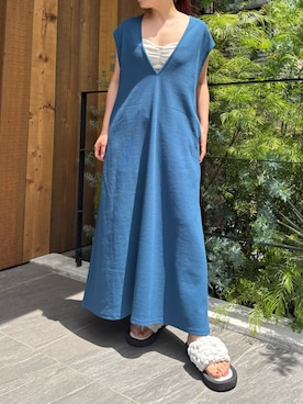 「LA BELLE ETUDE（ラベルエチュード）のアイテム」を使った、LA BELLE ETUDEさん（レディース・155cm）の夏コーディネート
