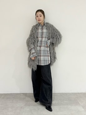 「LA BELLE ETUDE（ラベルエチュード）のアイテム（パンツ）」を使った、LA BELLE ETUDEさん（レディース・163cm）の夏コーディネート