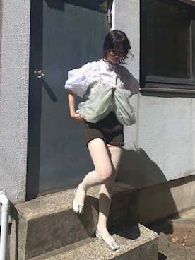 「LA BELLE ETUDE（ラベルエチュード）のアイテム」を使った、LA BELLE ETUDEさん（レディース・165cm）の春コーディネート