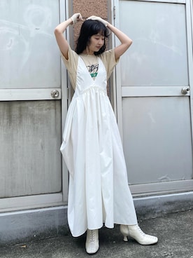 「LA BELLE ETUDE（ラベルエチュード）のアイテム」を使った、LA BELLE ETUDEさん（レディース・165cm）の夏コーディネート
