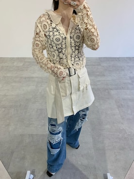 「loni（ロニ）のアイテム」を使った、LA BELLE ETUDEさん（レディース・163cm）の春コーディネート