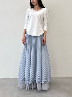 「LA BELLE ETUDE（ラベルエチュード）のアイテム」を使った、LA BELLE ETUDEさん（レディース・162cm）の春コーディネート