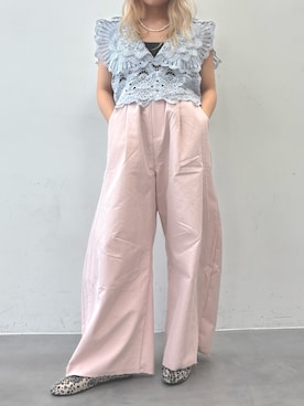 「LA BELLE ETUDE（ラベルエチュード）のアイテム」を使った、LA BELLE ETUDEさん（レディース・149cm）の春コーディネート