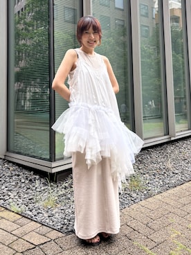 LA BELLE ETUDEさん（レディース・153cm）の夏コーディネート