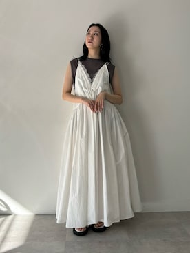 「LA BELLE ETUDE（ラベルエチュード）のアイテム（Tシャツ/カットソー）」を使った、LA BELLE ETUDEさん（レディース・166cm）の冬コーディネート