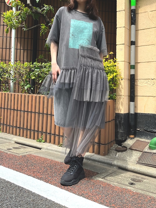 ブラウス シャツ レイヤードギャザーチュールデザイントップス レディース 楽天市場】ブラウス レディース 春夏 チュールレイヤード