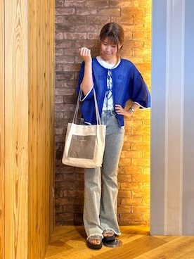 ronさん(レディース・158cm)の夏コーディネート