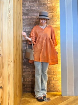 ronさん(レディース・158cm)の夏コーディネート