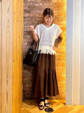 ronさん(レディース・158cm)の夏コーディネート
