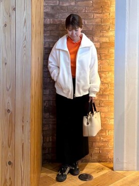 ronさん（レディース・158cm）の冬コーディネート