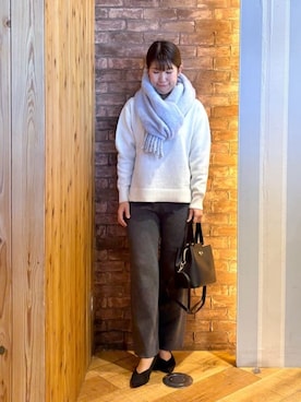 ronさん（レディース・158cm）の冬コーディネート