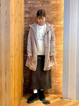 ronさん(レディース・158cm)の冬コーディネート