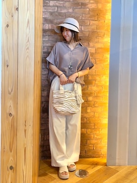 ronさん(レディース・158cm)の夏コーディネート