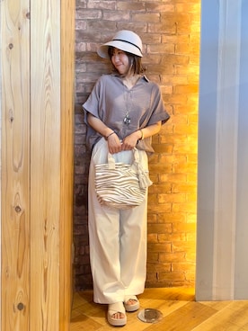 ronさん(レディース・158cm)の夏コーディネート