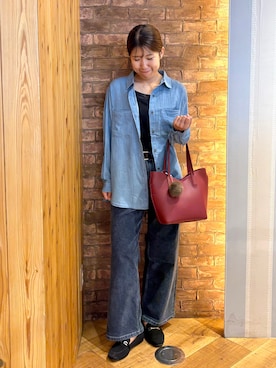 ronさん（レディース・158cm）の秋コーディネート
