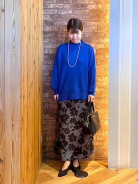 ronさん（レディース・158cm）の冬コーディネート