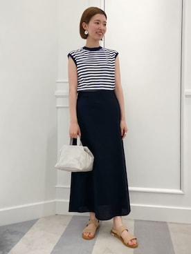 KawasakiTOMORROWLANDさん（レディース・162cm）の夏コーディネート