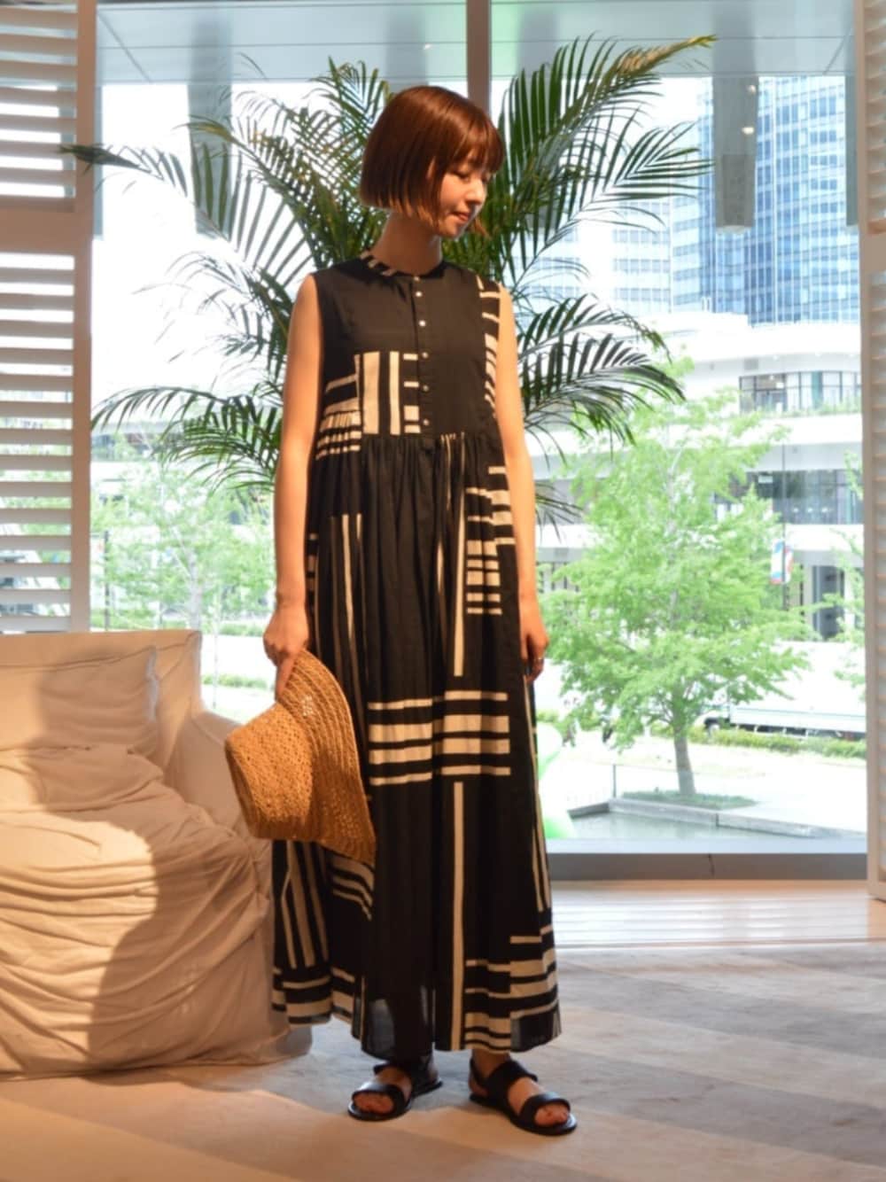 GALERIE VIE（ギャルリー ヴィー）の「□ランドレイヤープリント
