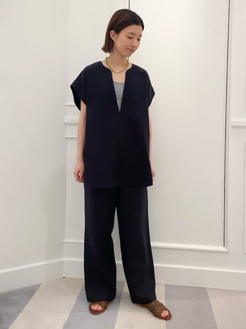 GALERIE VIE◆トップス/S/コットン/BEG スビンコットン タンクトップ（タンクトップ）｜GALERIE VIE