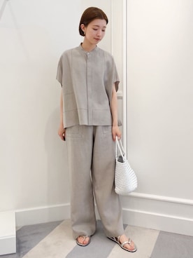 「Dragon Diffusion（ドラゴンディフュージョン）のアイテム」を使った、KawasakiTOMORROWLANDさん（レディース・162cm）の夏コーディネート