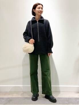 KawasakiTOMORROWLANDさん(レディース・162cm)の冬コーディネート