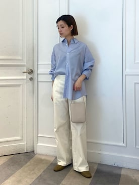 「GALERIE VIE（ギャルリー ヴィー）のアイテム」を使った、KawasakiTOMORROWLANDさん（レディース・162cm）の春コーディネート