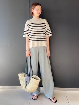 KawasakiTOMORROWLANDさん（レディース・162cm）の春コーディネート