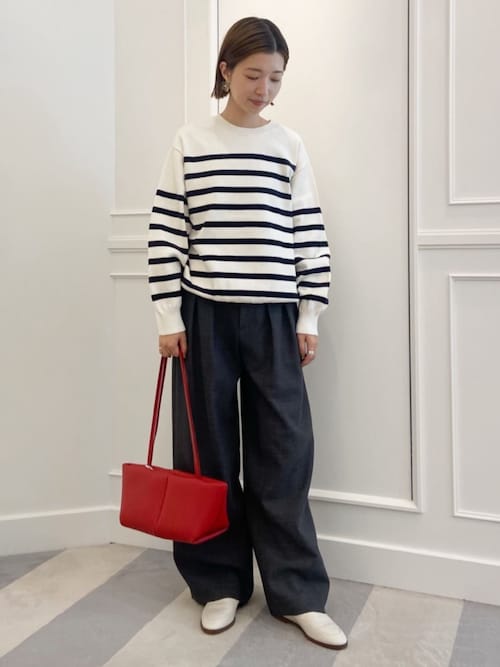 GALERIE VIE（ギャルリー ヴィー）の「コットンシルク クルー