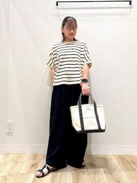 「オフィス」｜ながせさん（レディース・156cm）の夏コーディネート