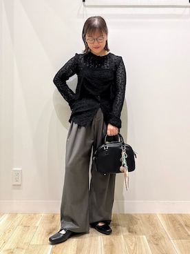 「URBAN RESEARCH DOORS（アーバンリサーチドアーズ）のアイテム（シューズ）」を使った、ながせさん（レディース・156cm）の秋コーディネート