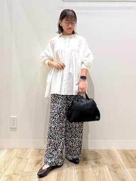「アイテム（シューズ）」を使った、ながせさん（レディース・156cm・30代）の秋コーディネート