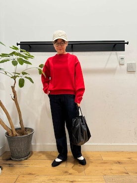 「イチ推しデニムコーデ」｜「アイテム（ジャケット/アウター）」を使った、ながせさん（レディース・156cm）の秋コーディネート