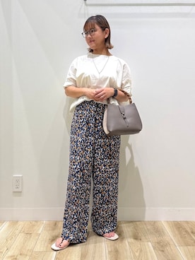 「機能性素材」｜ながせさん（レディース・156cm）の夏コーディネート