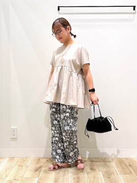 ながせさん（レディース・156cm）の夏コーディネート