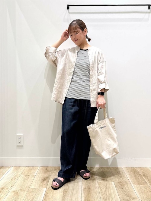 FORK&SPOON　スムースノースリーブTシャツ