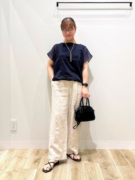 ながせさん（レディース・156cm）の夏コーディネート