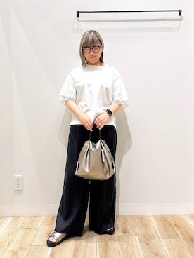 ながせさん(レディース・156cm)の春コーディネート