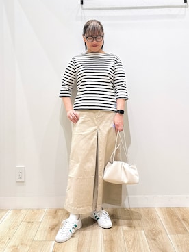 ながせさん（レディース・156cm）の春コーディネート