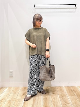 ながせさん(レディース・156cm)の春コーディネート
