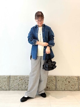 ながせさん(レディース・156cm)の春コーディネート