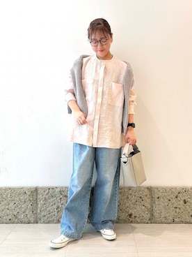 ながせさん（レディース・156cm）の春コーディネート