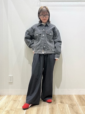ながせさん(レディース・156cm)の冬コーディネート