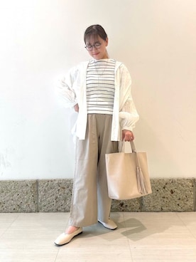 ながせさん(レディース・156cm)の春コーディネート