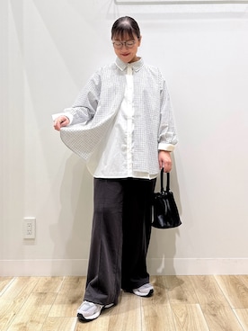 ながせさん（骨格ナチュラル・レディース・156cm・30代）の秋コーディネート